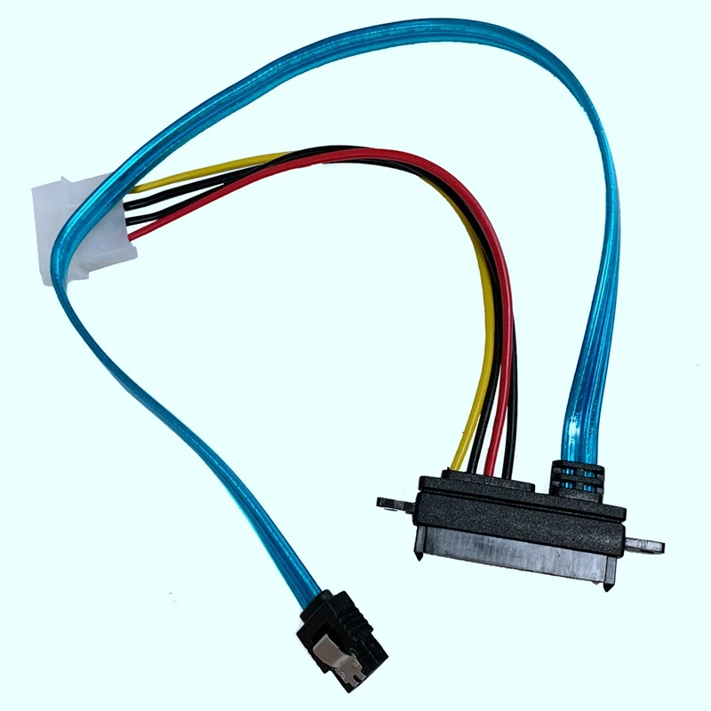

6 ГБ/сек. SATA3 15Pin к SATA 7Pin + IDE Molex 4Pin Power /Data комбинированный кабель для ПК SATA 3,0 SATAIII 6 Гбит/с жесткого диска, SSD