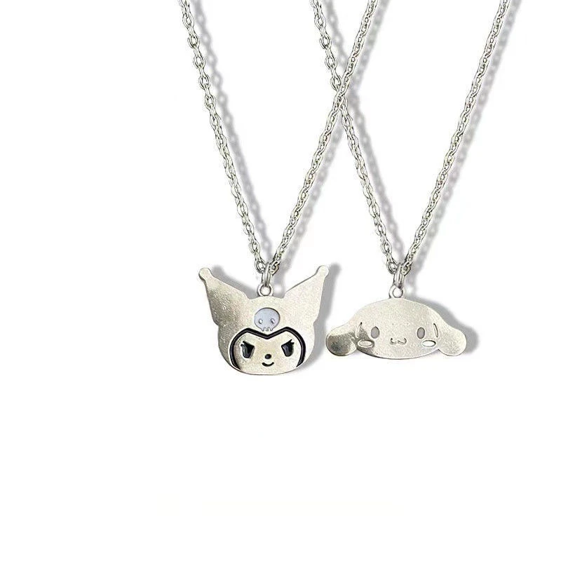 Cute Kuromi Cinnamoroll Pendant Necklace Simple Cartoon Girl Couple Girlfriends Gift Accessories
Cute Kuromi Cinnamoroll Pendant Necklace Simple Cartoon Girl Couple Girlfriends Gift Accessories