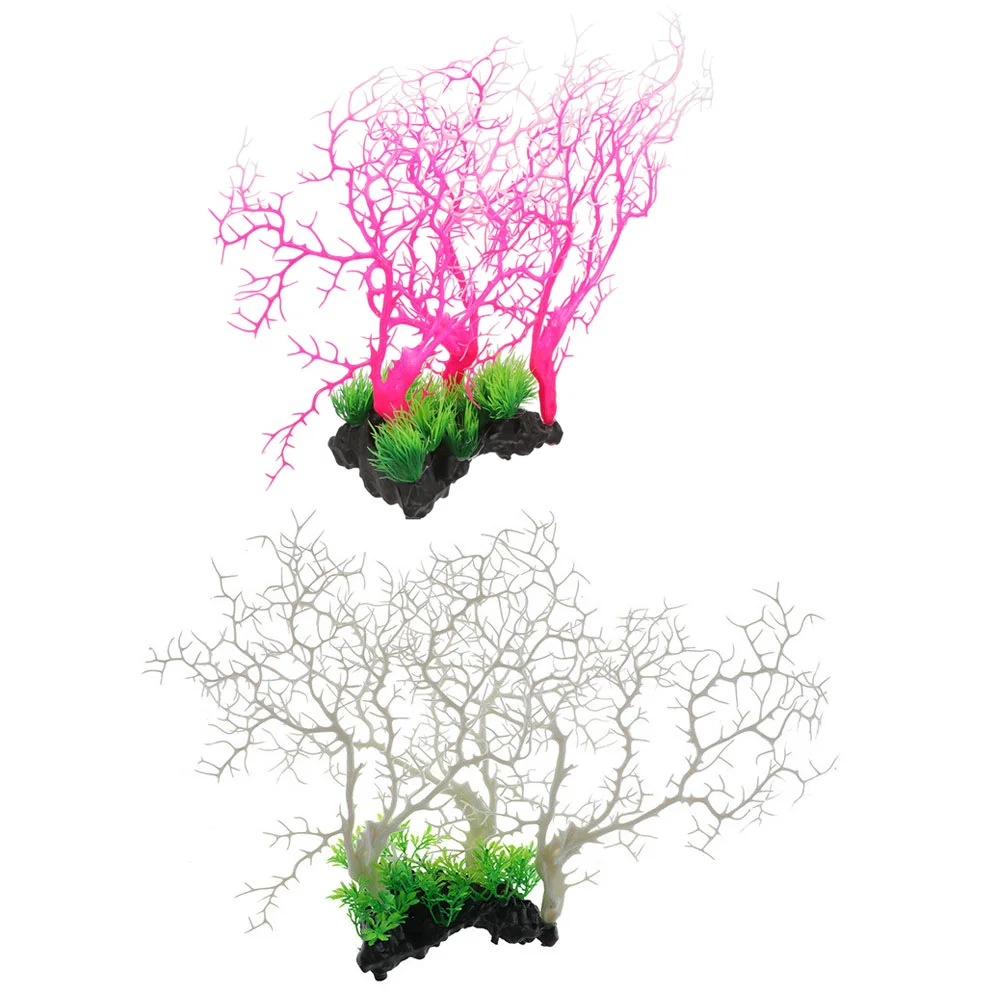 2pcs Simulation Coral Model Realistic Artificial Coral Decor Aquarium Coral Ornament
2pcs Simulation Coral Model Realistic Artificial Coral Decor Aquarium Coral Ornament