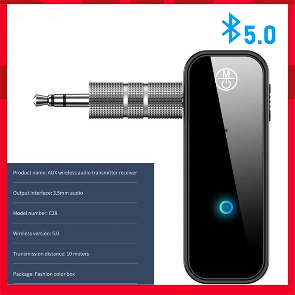 Bluetooth 5,0 передатчик приемник 2 в 1 Разъем беспроводной адаптер 3,5 мм аудио AUX адаптер для автомобиля аудио Музыка Aux гарнитура
Bluetooth 5,0 передатчик приемник 2 в 1 Разъем беспроводной адаптер 3,5 мм аудио AUX адаптер для автомобиля аудио Музыка Aux гарнитура