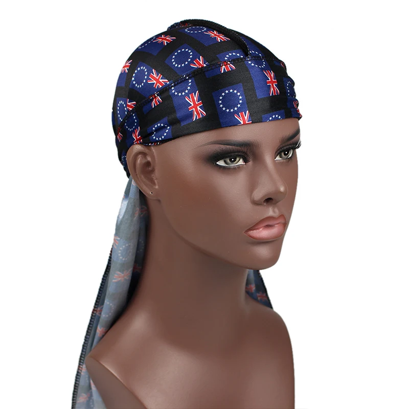 Flag Print Silky Durag For Men Bandana Hat Unisex Women Fashion Turban Headwrap Sport Long Tail Breathable Pirate Hat Silk Durag
Flag Print Silky Durag For Men Bandana Hat Unisex Women Fashion Turban Headwrap Sport Long Tail Breathable Pirate Hat Silk Durag