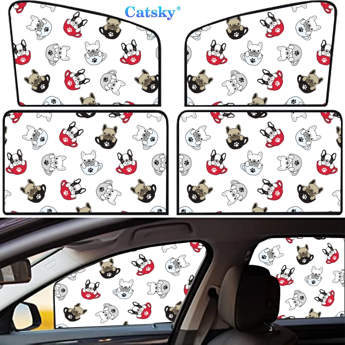 4 Pieces Privacy Car Window Sun Shades Magnetic Blackout Car Window Covers Car Curtains Car Window Sun Shades Covers Auto
4 Pieces Privacy Car Window Sun Shades Magnetic Blackout Car Window Covers Car Curtains Car Window Sun Shades Covers Auto