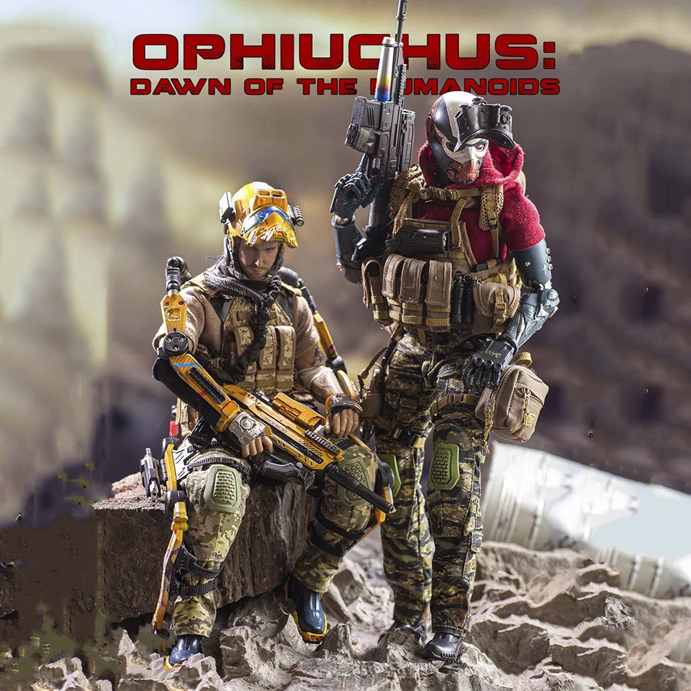 JackalX Jx007 JX008 1/6 Ophiuchus Dawn of Humanoid Private 1st Team Mike Winter Soldier Death Squad Version 1/6 Action Figure
JackalX Jx007 JX008 1/6 Ophiuchus Dawn of Humanoid Private 1st Team Mike Winter Soldier Death Squad Version 1/6 Action Figure