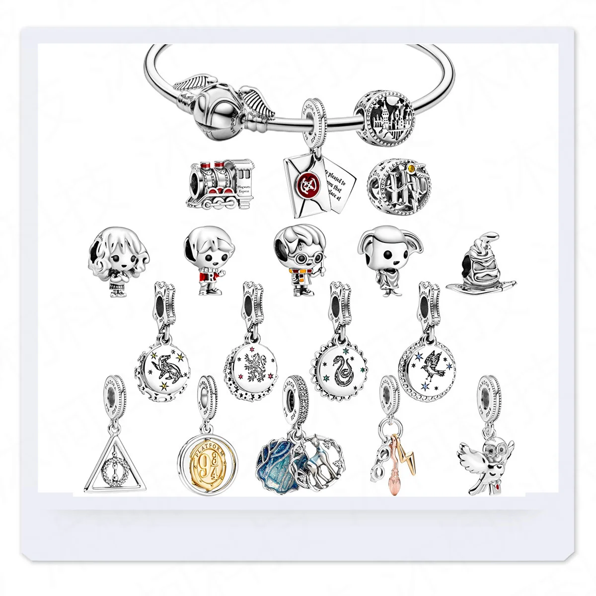 2022 New Arrival Charms Pandora 925 Originales Sterling Silver Fit Jewelry Bracelet Beads Harr Potter DIY Gift Free Shipping
2022 New Arrival Charms Pandora 925 Originales Sterling Silver Fit Jewelry Bracelet Beads Harr Potter DIY Gift Free Shipping