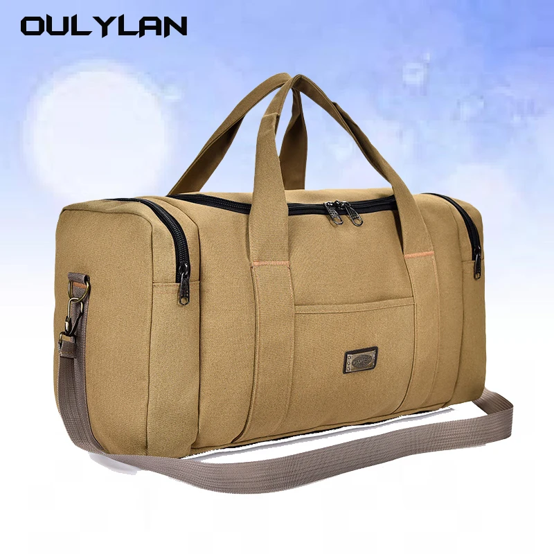 Two Size Canvas Luggage Bag Man Women Large Capacity Backpacks Outdoor Travel Bag Handbag Unisex Thickening Consignment Bag
Two Size Canvas Luggage Bag Man Women Large Capacity Backpacks Outdoor Travel Bag Handbag Unisex Thickening Consignment Bag