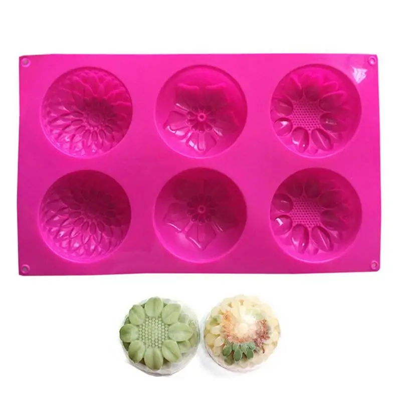 Flower Shape Silicone Mold Sugar Craft Chocolate Fondant Cupcake Baking Mold Handmade Clay Cup Soap Candle DIY Making Moulds
Flower Shape Silicone Mold Sugar Craft Chocolate Fondant Cupcake Baking Mold Handmade Clay Cup Soap Candle DIY Making Moulds