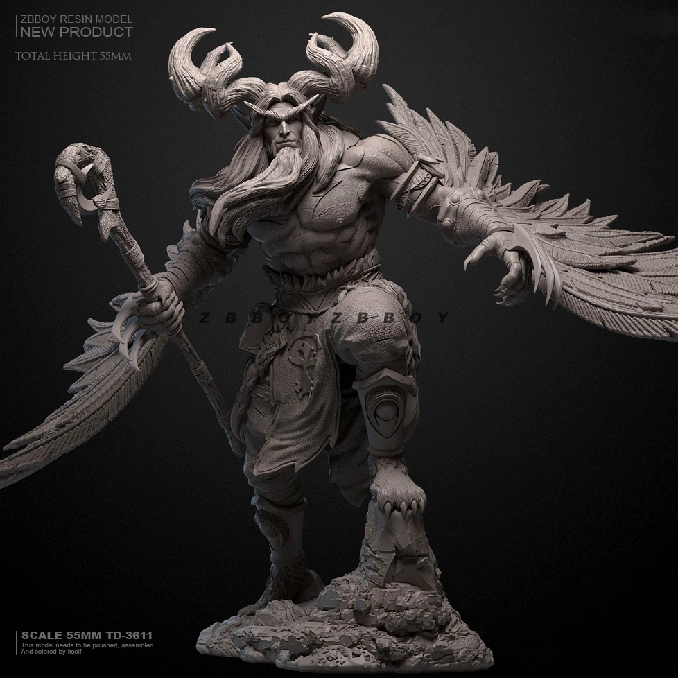 50mm Unpainted Resin Model DIY Toy Garage kit Model Kits Figure Colorless And Unassembled TD-3611
50mm Unpainted Resin Model DIY Toy Garage kit Model Kits Figure Colorless And Unassembled TD-3611