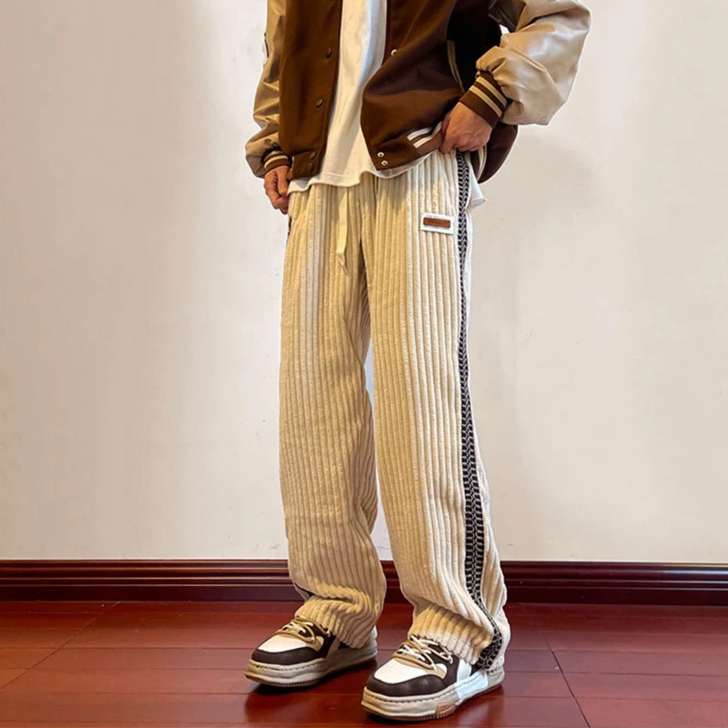 Men's Sweatpants Vintage Y2K Clothes Corduroy Harajuku Jogging Casual Trousers Wide Leg Pants Streetwear Plus Size Male Clothing
Men's Sweatpants Vintage Y2K Clothes Corduroy Harajuku Jogging Casual Trousers Wide Leg Pants Streetwear Plus Size Male Clothing