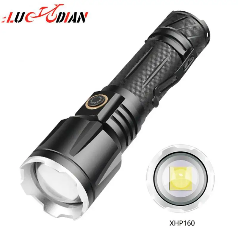 Super Powerful Led Flashlight Aluminum Alloy Lightweight High Power Torch Light Type-C Rechargeable Outerdoor Camping Lamp
Super Powerful Led Flashlight Aluminum Alloy Lightweight High Power Torch Light Type-C Rechargeable Outerdoor Camping Lamp