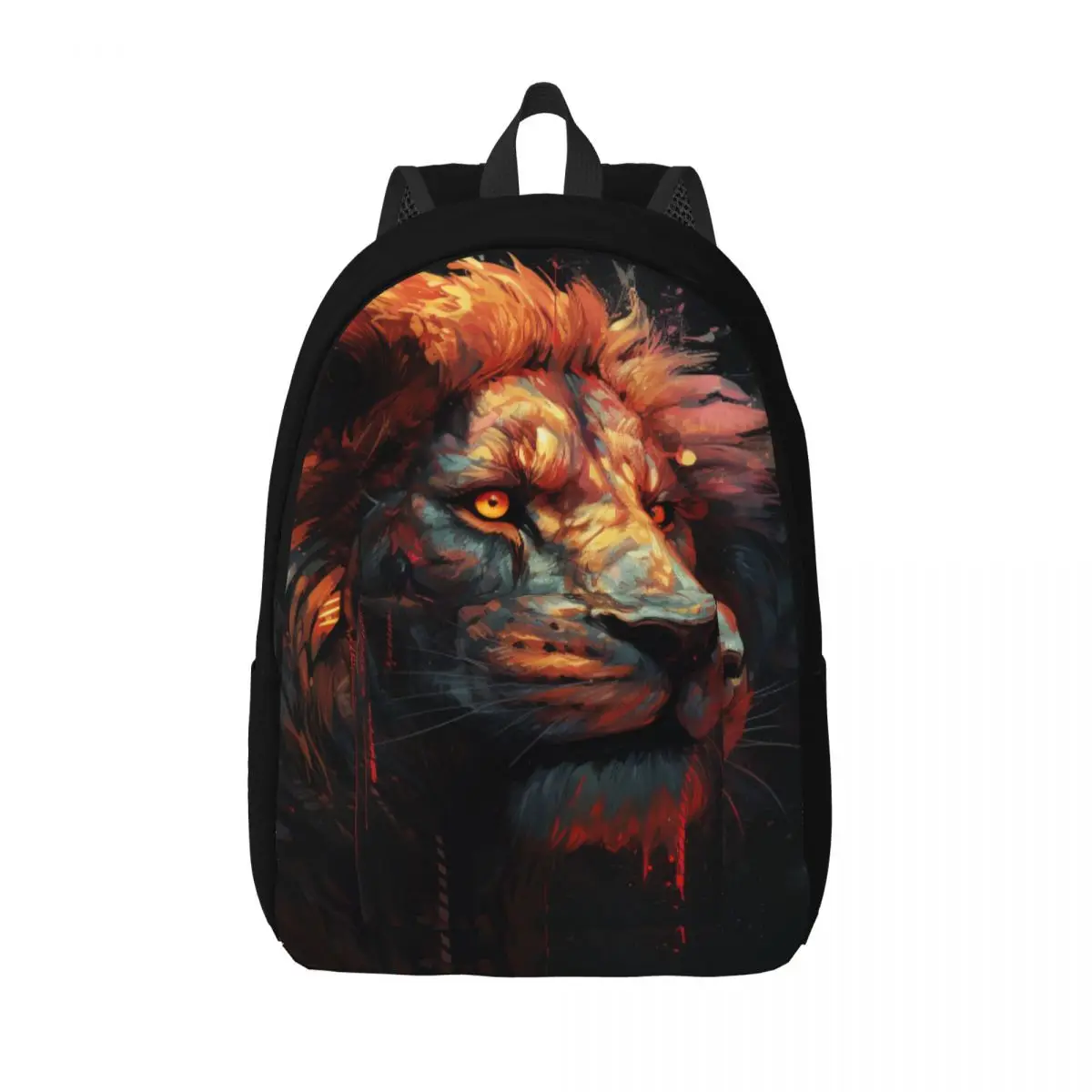 Lion Canvas Backpacks Grotesque Realism Bag Primary School Backpack Large Cute Bags
Lion Canvas Backpacks Grotesque Realism Bag Primary School Backpack Large Cute Bags