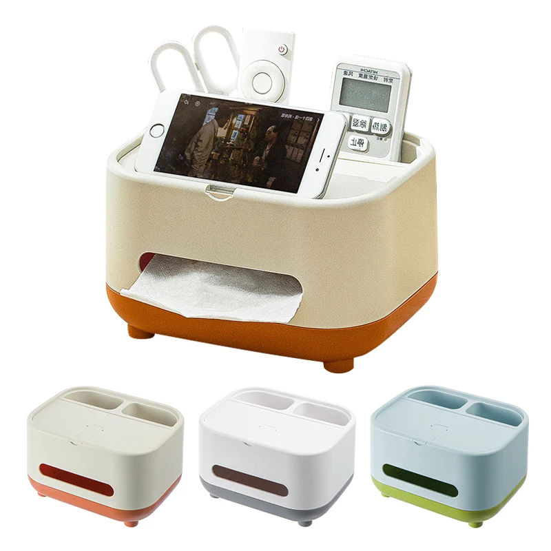 Plastic Tissue Box Multifunctional Napkin Holder Table Organizer Desktop Paper Remote Control Storage Wipes Case for Home Office
Plastic Tissue Box Multifunctional Napkin Holder Table Organizer Desktop Paper Remote Control Storage Wipes Case for Home Office