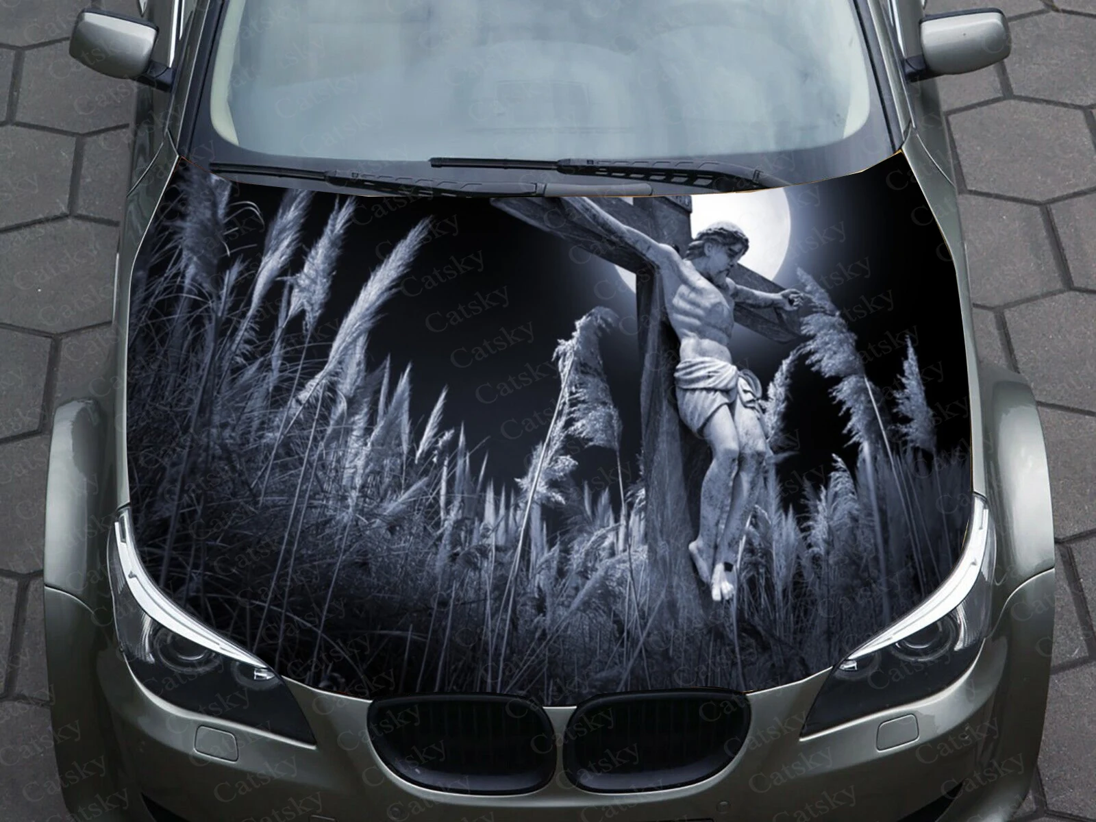 Jesus Christ Cross Car Decal Graphics Vinyl decal Cover Pattern Packaging Decal custom DIY design hood engine Stickers
Jesus Christ Cross Car Decal Graphics Vinyl decal Cover Pattern Packaging Decal custom DIY design hood engine Stickers