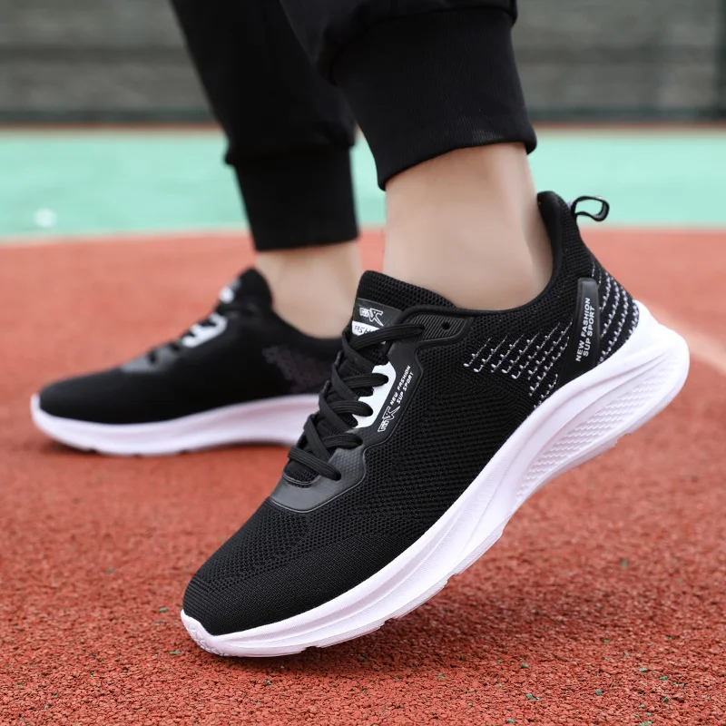 Men's Sneakers Mesh Breathable Rubber Soft Sole Running Shoes Loafers Lightweight Mesh Breathable Walking Shoes Tenis Masculino 
Men's Sneakers Mesh Breathable Rubber Soft Sole Running Shoes Loafers Lightweight Mesh Breathable Walking Shoes Tenis Masculino