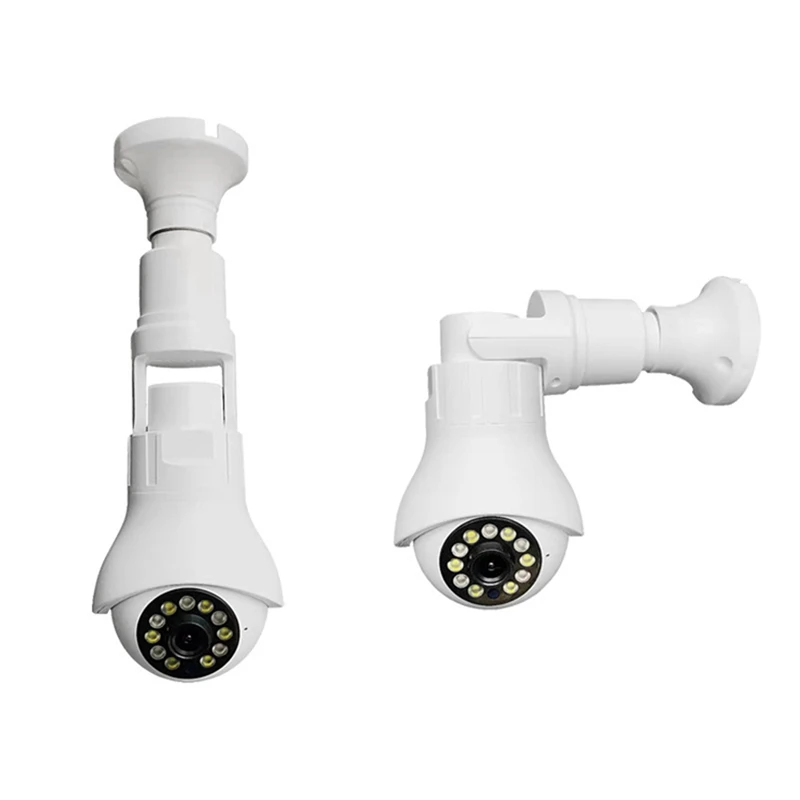Bulb Security Camera, Ceiling Wall Mount Panoramic IP Camera, 360° HD Smart Home Surveillance Camera
Bulb Security Camera, Ceiling Wall Mount Panoramic IP Camera, 360° HD Smart Home Surveillance Camera