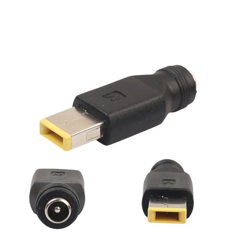 New 5.5mm Round Jack to Square Plug End Adapter Pigtail Charger Power Adapter Converter Cable For IBM for Lenovo Thinkpad
New 5.5mm Round Jack to Square Plug End Adapter Pigtail Charger Power Adapter Converter Cable For IBM for Lenovo Thinkpad