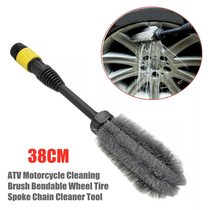 

Master Wheel Brush Easy Reach Wheel and RIM Detailing Brush Soft Bristle Tool