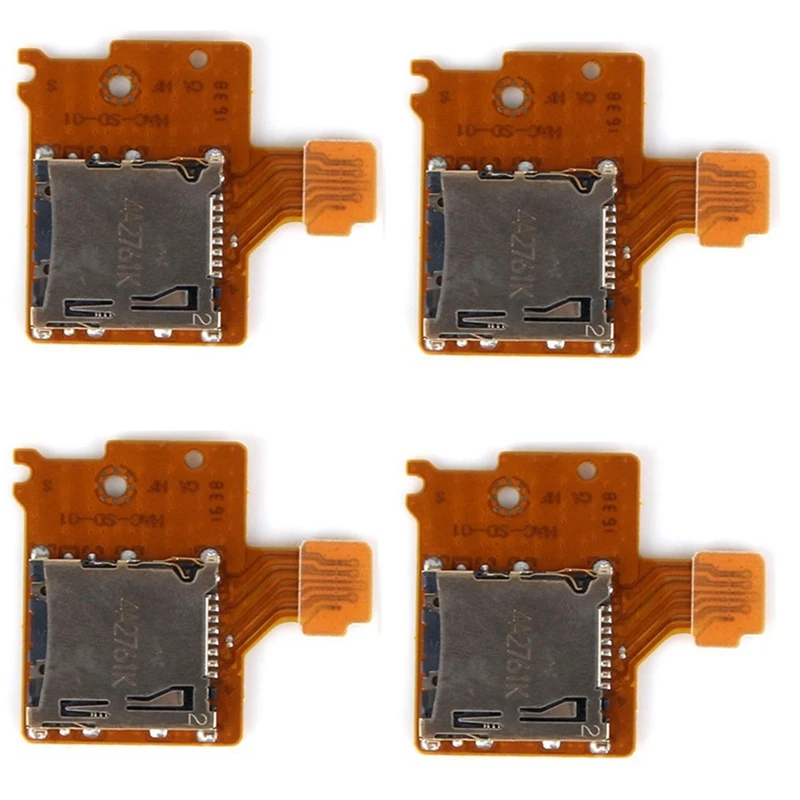4Pack Micro-SD TF Card Slot Socket Board Replacement for Nintendo Switch Game Console TF Card Reader Slot Socket
4Pack Micro-SD TF Card Slot Socket Board Replacement for Nintendo Switch Game Console TF Card Reader Slot Socket