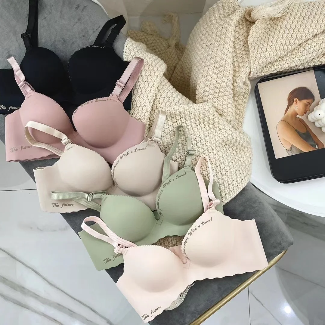 British alphabet 3 generation one generation hair ring free baby cotton comfortable traceless underwear gathered bra
British alphabet 3 generation one generation hair ring free baby cotton comfortable traceless underwear gathered bra
