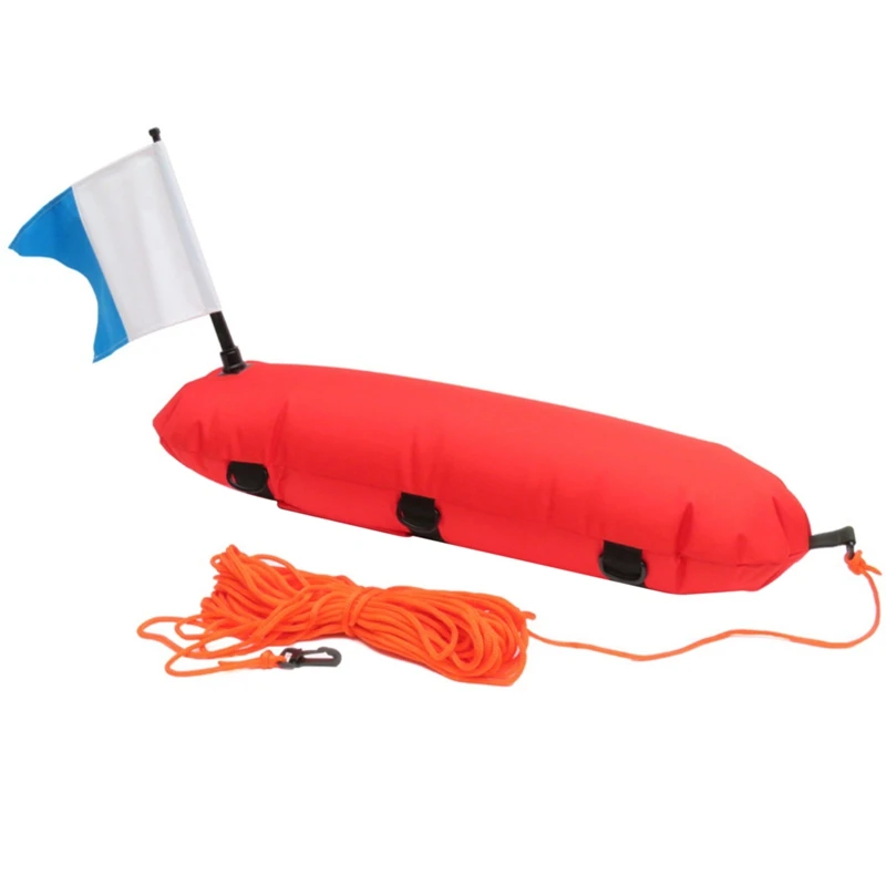 Inflatable Scuba Diving Spearfishing Signal Float Buoy Diving Diver Signal Float Buoy With Flag And 25M Rope
Inflatable Scuba Diving Spearfishing Signal Float Buoy Diving Diver Signal Float Buoy With Flag And 25M Rope