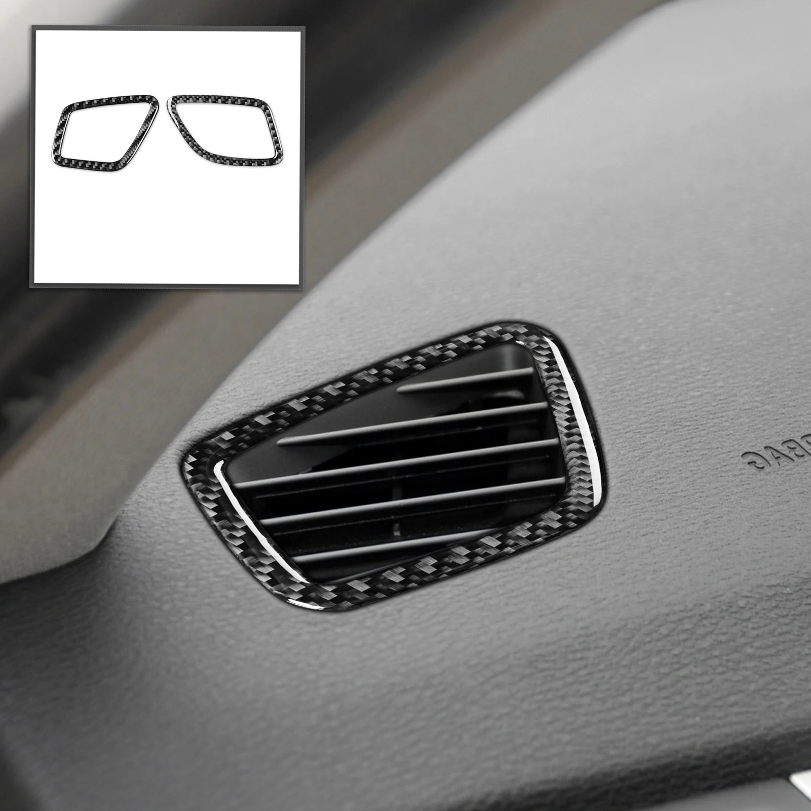 Для BMW X3 F25 2011-2017 X4 F26 2014-2017 вентиляционные отверстия для защиты автомобиля от запотевания крышка отделка углеродное волокно стикер аксессуары для интерьера
Для BMW X3 F25 2011-2017 X4 F26 2014-2017 вентиляционные отверстия для защиты автомобиля от запотевания крышка отделка углеродное волокно стикер аксессуары для интерьера