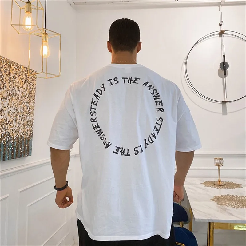 Men Shirt Cotton Solid Color T shirt Loose Running Gym Bodybuilding Fitness Tops Streetwear Hip-Hop Sport Tees Clothing
Men Shirt Cotton Solid Color T shirt Loose Running Gym Bodybuilding Fitness Tops Streetwear Hip-Hop Sport Tees Clothing