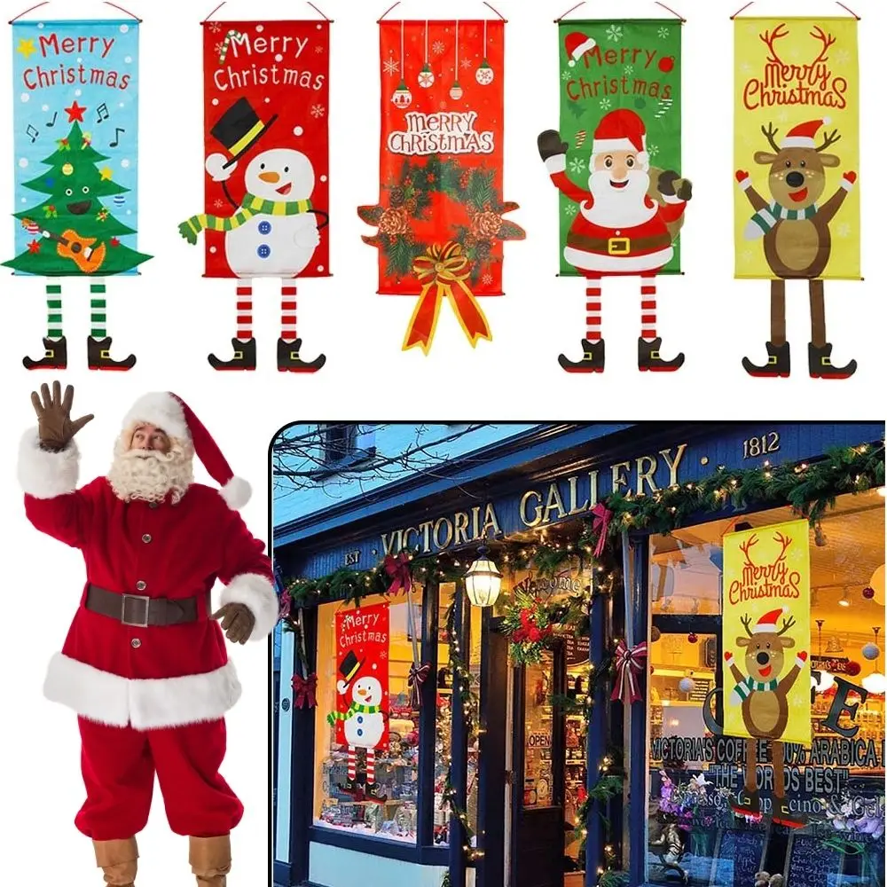 Merry Christmas Hanging Flag, Christmas Ornament Door Flag, Xmas Door Porch Decor Supplies for Wall, Door, Window, Porch Hanging
Merry Christmas Hanging Flag, Christmas Ornament Door Flag, Xmas Door Porch Decor Supplies for Wall, Door, Window, Porch Hanging