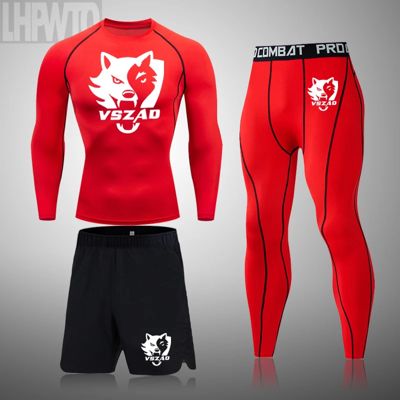 Men's Sportswear Sets Running Compression Sport Suit Basketball Tights Clothes Gym Fitness Bodybuilding T-Shirt Tracksuit
Men's Sportswear Sets Running Compression Sport Suit Basketball Tights Clothes Gym Fitness Bodybuilding T-Shirt Tracksuit
