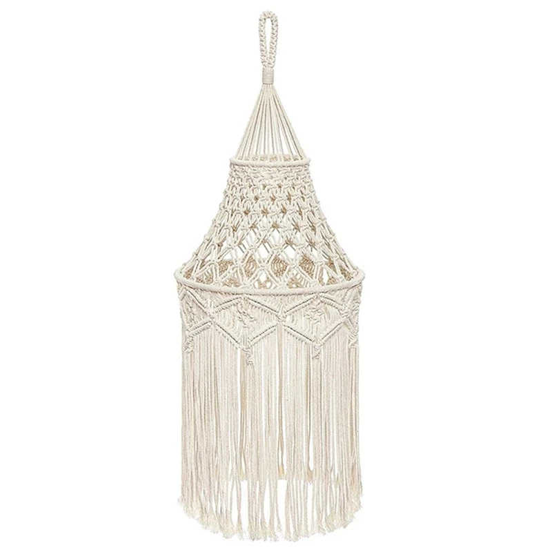 Macrame Lamp Shade Hanging Pendant Light Cover Office Bedroom Living Room Nursery Dorm Room Bohemian Home Decor
Macrame Lamp Shade Hanging Pendant Light Cover Office Bedroom Living Room Nursery Dorm Room Bohemian Home Decor
