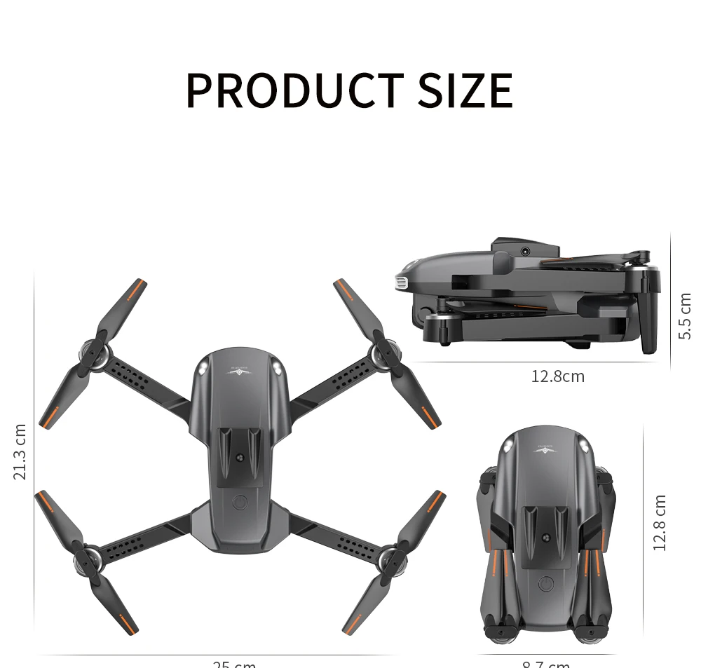 KF616 Mini RC Drone 8K HD Dual Camera Infrared Obstacle Avoidance Drone Real Time Transmission Quadcopter Toy Gifts
KF616 Mini RC Drone 8K HD Dual Camera Infrared Obstacle Avoidance Drone Real Time Transmission Quadcopter Toy Gifts