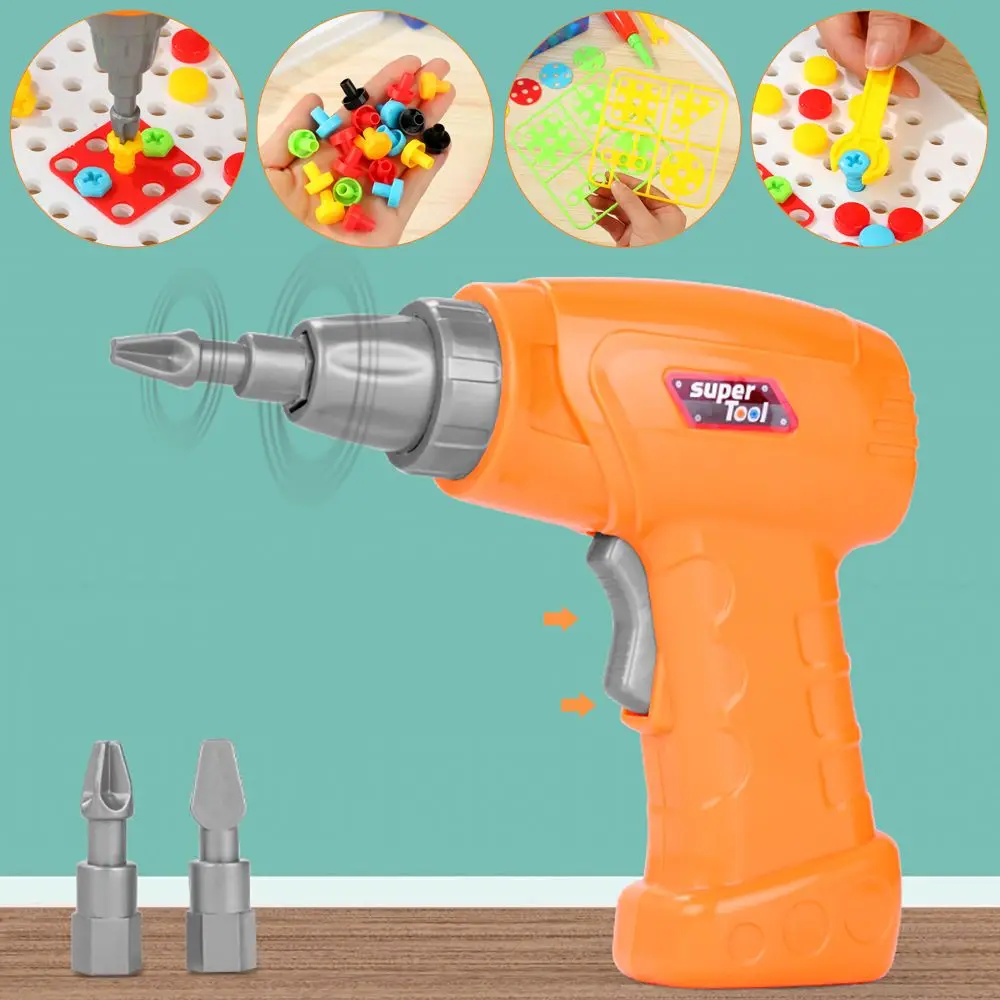 Tool Building Bricks DIY Game Puzzle Toys Drill Screw Toy Educational Toy Mosaic Puzzle
Tool Building Bricks DIY Game Puzzle Toys Drill Screw Toy Educational Toy Mosaic Puzzle