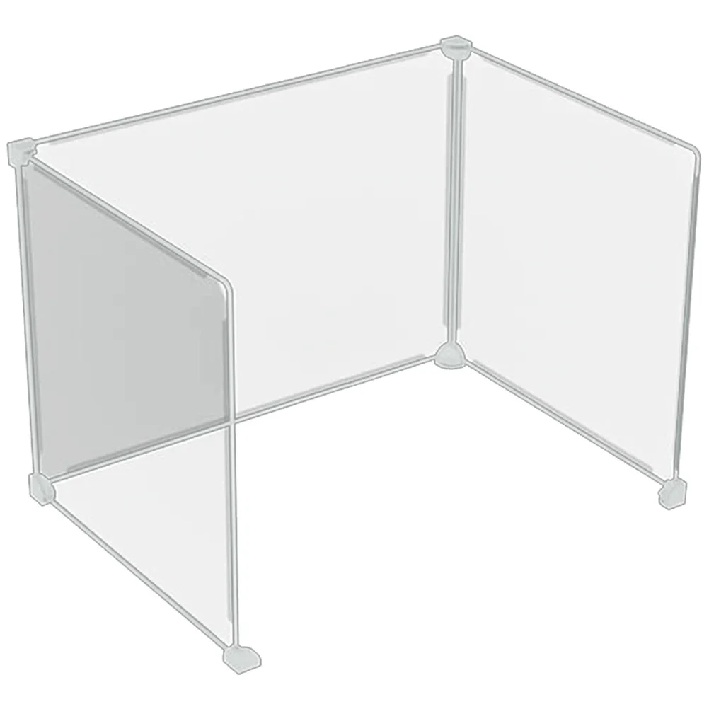3 Pcs Portable Office Desk Table Barrier Desk Screen Dividers Sneeze Shield Office Desk Divider Sneeze Screens
3 Pcs Portable Office Desk Table Barrier Desk Screen Dividers Sneeze Shield Office Desk Divider Sneeze Screens