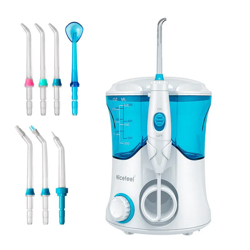 Home Appliance Dental Oral Irrigator Water Jet Flosser With 600ML Water Tank Jet Tips Teeth Cleaner With 7Nozzle Teeth Whitening
Home Appliance Dental Oral Irrigator Water Jet Flosser With 600ML Water Tank Jet Tips Teeth Cleaner With 7Nozzle Teeth Whitening