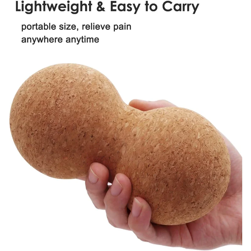 Cork Peanut Massage Ball Trigger Points Double Lacrosse Massage Ball Deep Tissue Muscle Myofascial Release Knots Yoga Therapy
Cork Peanut Massage Ball Trigger Points Double Lacrosse Massage Ball Deep Tissue Muscle Myofascial Release Knots Yoga Therapy