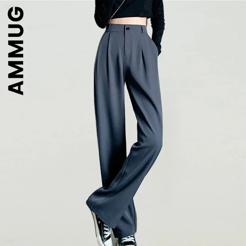 Ammug Pants Women Trousers New Vintage Elastic Office Lady Elegant Pant Hot Sale Bottoms All-Match Straight Pants Female
Ammug Pants Women Trousers New Vintage Elastic Office Lady Elegant Pant Hot Sale Bottoms All-Match Straight Pants Female