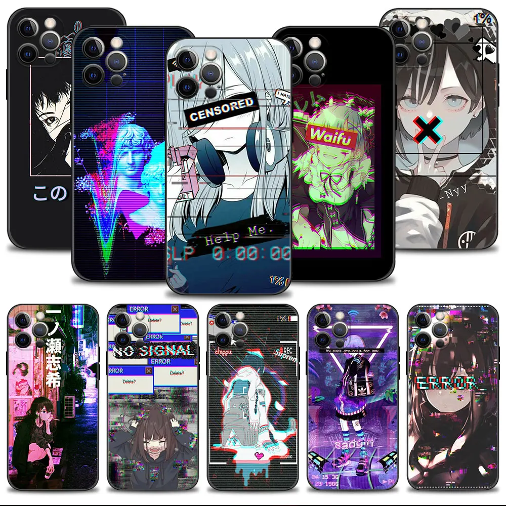 Vaporwave Glitch Aesthetics Anime Case Fundas For Apple iPhone 14 13 Pro Max XS 11 12 XR X 8 Plus 7 SE2022 6 SE2 5 5S Mini 6S
Vaporwave Glitch Aesthetics Anime Case Fundas For Apple iPhone 14 13 Pro Max XS 11 12 XR X 8 Plus 7 SE2022 6 SE2 5 5S Mini 6S