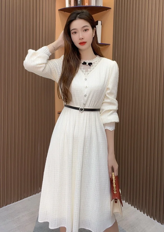 2023 Ранняя весна Модная новинка Женская одежда кружевное бархатное платье 0228
2023 Ранняя весна Модная новинка Женская одежда кружевное бархатное платье 0228