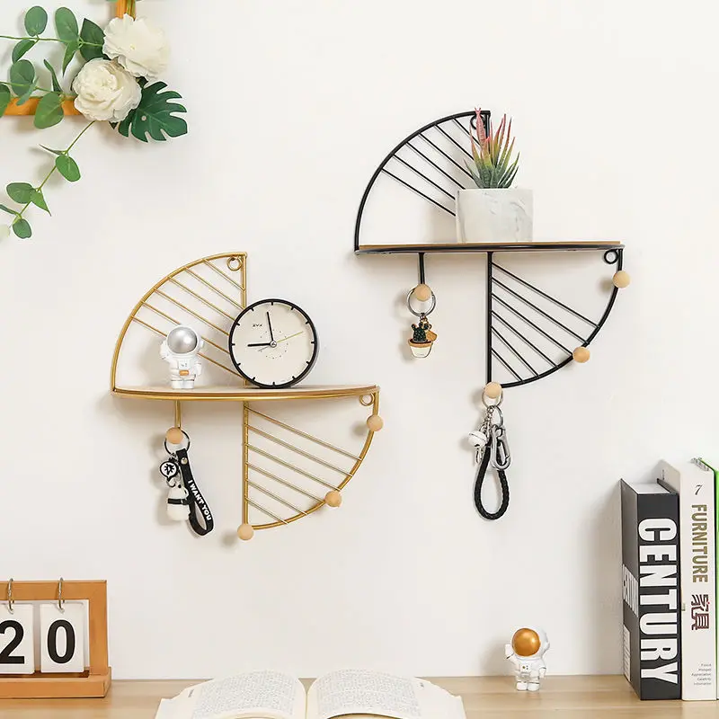 Creative Wall Decoration Storage Rack Metal Iron Art Perforation-Free Shelving Living Room Bedroom Study Wall Hanging Partition
Creative Wall Decoration Storage Rack Metal Iron Art Perforation-Free Shelving Living Room Bedroom Study Wall Hanging Partition