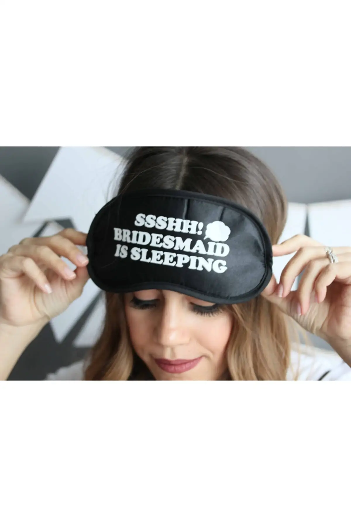 The Bride PackBridesmaid Is Sleeping Print Detailed Sleep Mask henna bride veil welon
The Bride PackBridesmaid Is Sleeping Print Detailed Sleep Mask henna bride veil welon