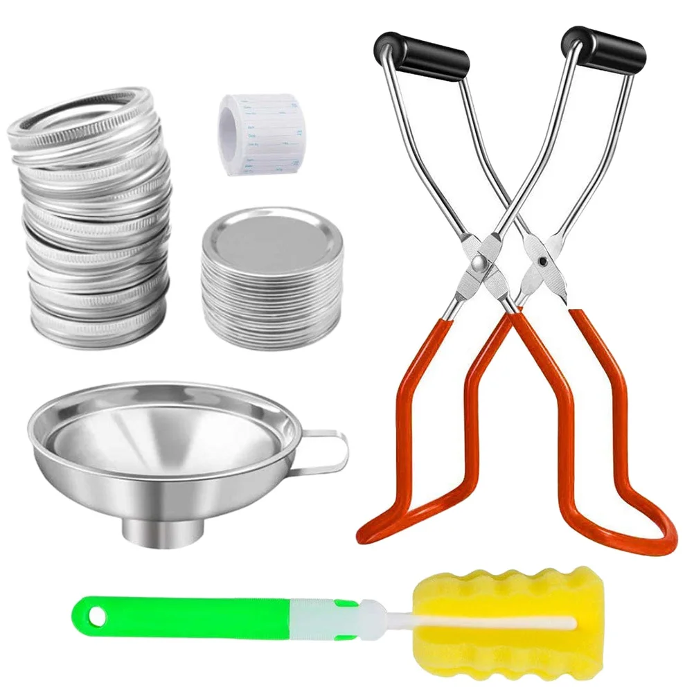 1 Set of Anti-rust Stainless Steel Rust-proof Jar Clamp Can Holder Can Clamp Bottle Clamp Household Durable Canning Rack Set
1 Set of Anti-rust Stainless Steel Rust-proof Jar Clamp Can Holder Can Clamp Bottle Clamp Household Durable Canning Rack Set