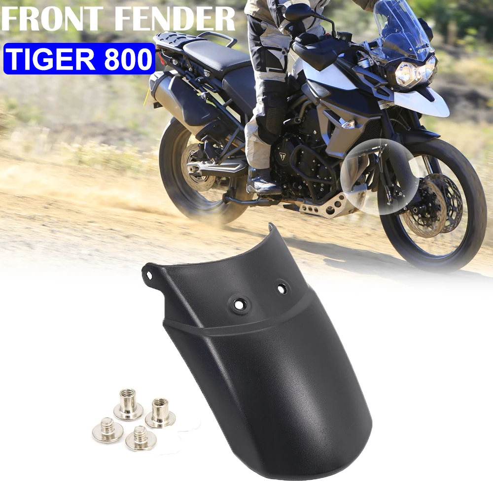 

FOR TIGER 800 2019 2018 2017 Motorcycle Accessories Front Fender Mudguard Rear Extender Extension For Tiger 800 XCX Low XCA XC
