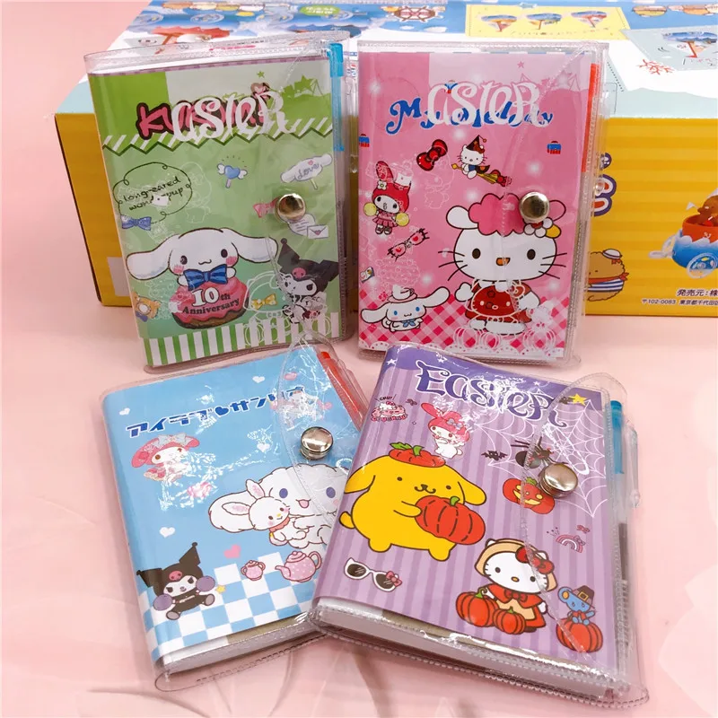 Блокнот Sanrio с мультяшным рисунком Hello Kitty, 10 шт., блокнот в стиле Cinnamoroll, гелевый Чехол, блокнот для письма, подходит для офиса, школы
Блокнот Sanrio с мультяшным рисунком Hello Kitty, 10 шт., блокнот в стиле Cinnamoroll, гелевый Чехол, блокнот для письма, подходит для офиса, школы