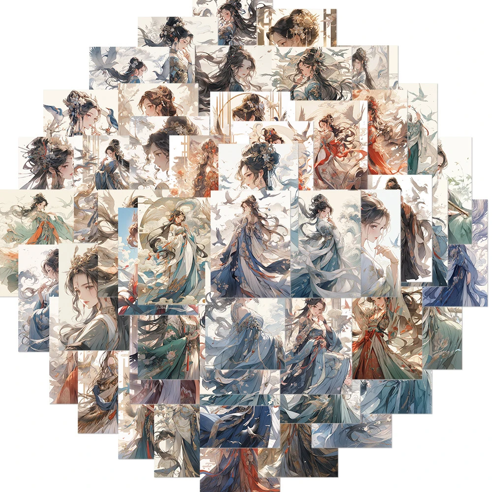 10/30/50pcs Art Chinese Ancient Girls Stickers Characters Poster Sticker Scrapbooking Laptop Phone Wall Decoration Decals Gift 
10/30/50pcs Art Chinese Ancient Girls Stickers Characters Poster Sticker Scrapbooking Laptop Phone Wall Decoration Decals Gift