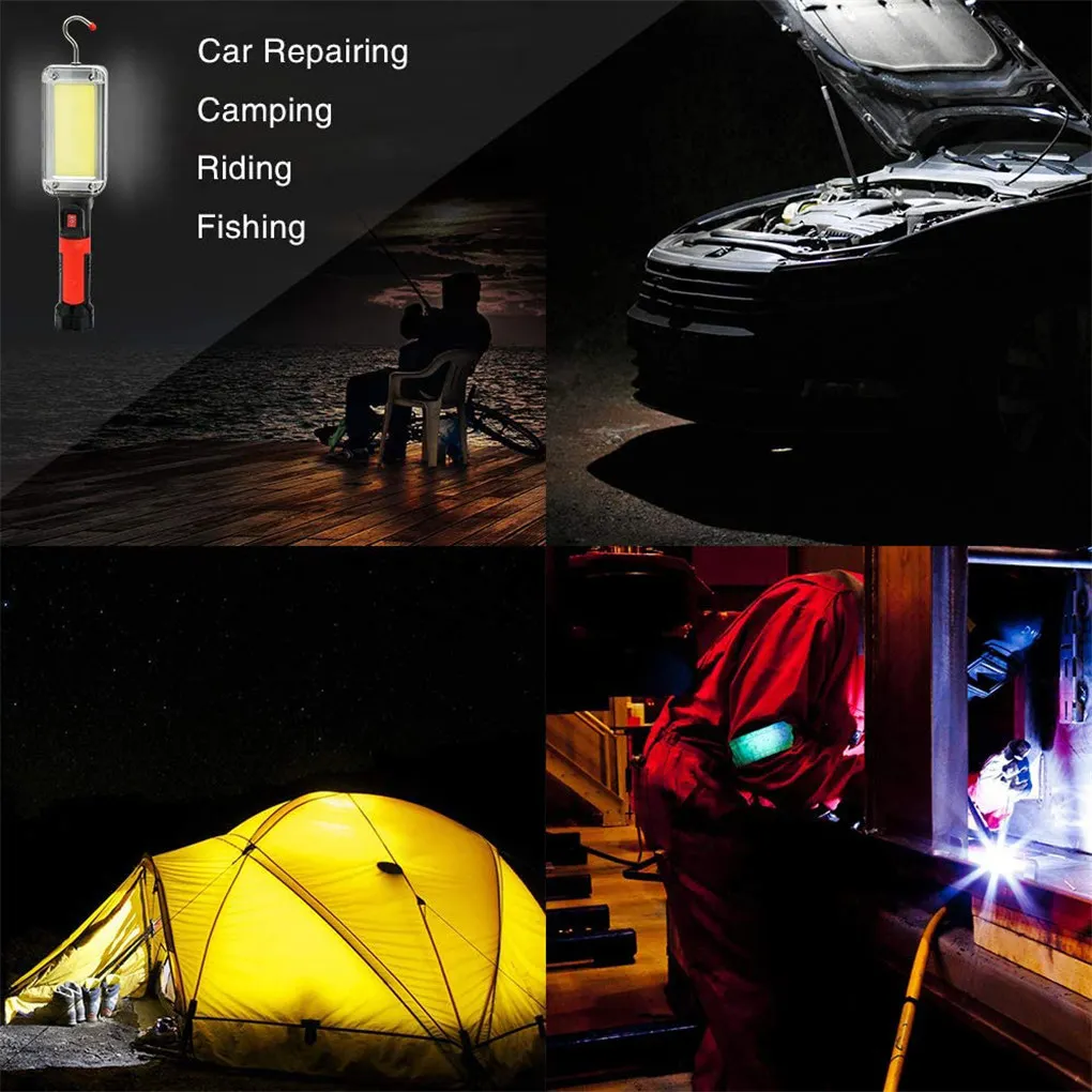 Hook COB Work Light Rechargeable Hanging Inspection Lamp Outdoor Camping Lighting Tool
Hook COB Work Light Rechargeable Hanging Inspection Lamp Outdoor Camping Lighting Tool