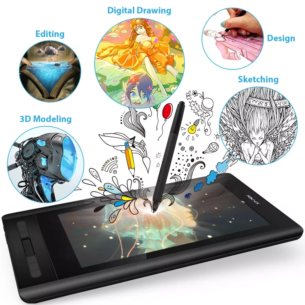 2023New XPPen Artist 12 11.6‘’ Graphics Tablet Drawing Graphic Monitor Animation Digital 1920 X 1080HD IPS Shortcut Keys an
2023New XPPen Artist 12 11.6‘’ Graphics Tablet Drawing Graphic Monitor Animation Digital 1920 X 1080HD IPS Shortcut Keys an