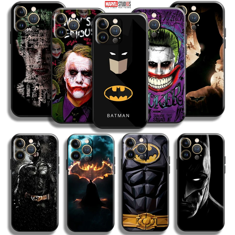 Marvel Bat-Man Joker Clown For Apple iPhone 13 12 11 Pro Max Mini X XR XS Max SE 5 5s 6 6S 7 8 Plus Phone Case Coque
Marvel Bat-Man Joker Clown For Apple iPhone 13 12 11 Pro Max Mini X XR XS Max SE 5 5s 6 6S 7 8 Plus Phone Case Coque