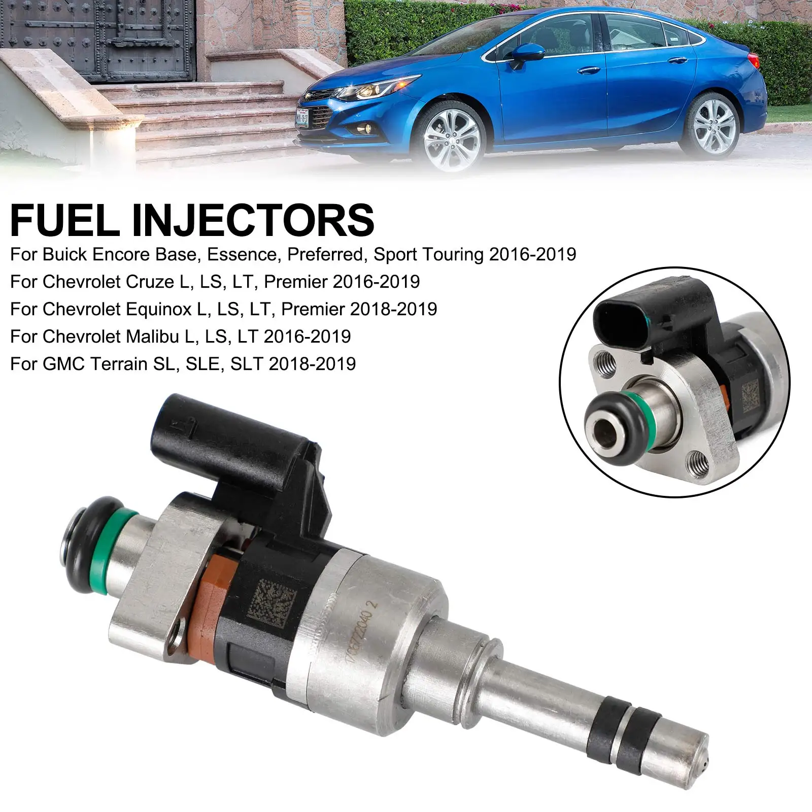 Топливные форсунки Artudatech 55577403, подходит для GMC 16-19, подходит для Chevry Cruze Malibu л L4, автомобильные аксессуары, 1 шт.
Топливные форсунки Artudatech 55577403, подходит для GMC 16-19, подходит для Chevry Cruze Malibu л L4, автомобильные аксессуары, 1 шт.