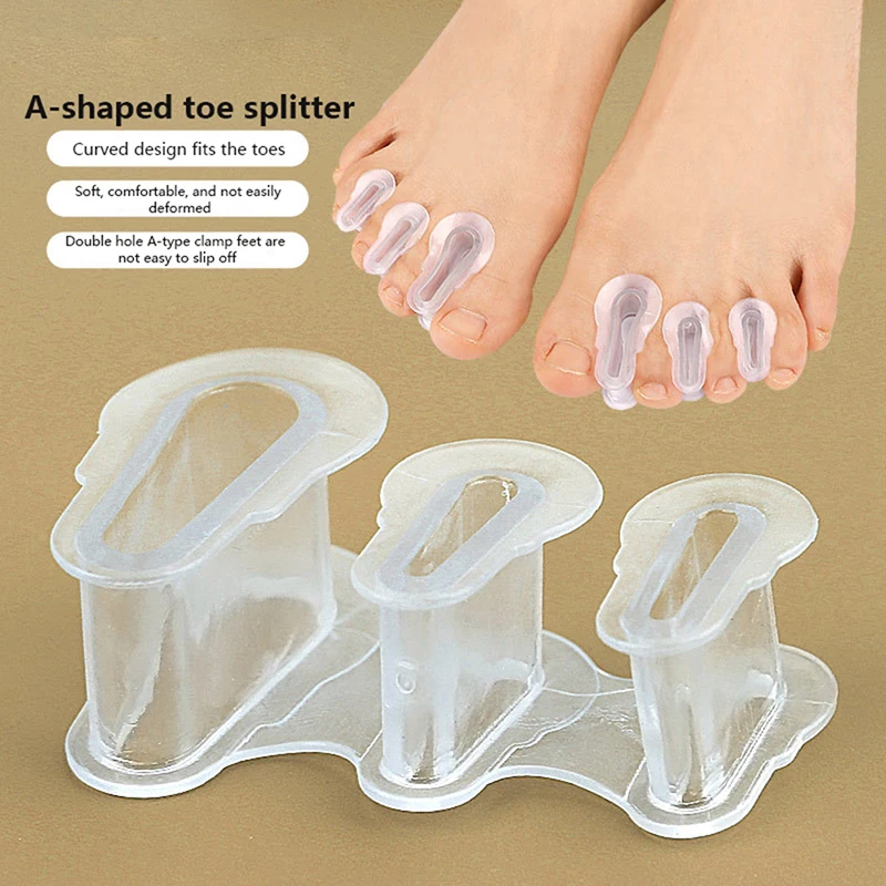1Pc Silicone Toe Spreader Separator Bunion Hallux Valgus Corrector Thumb Finger Correction Straightener Foot Care Tool
1Pc Silicone Toe Spreader Separator Bunion Hallux Valgus Corrector Thumb Finger Correction Straightener Foot Care Tool