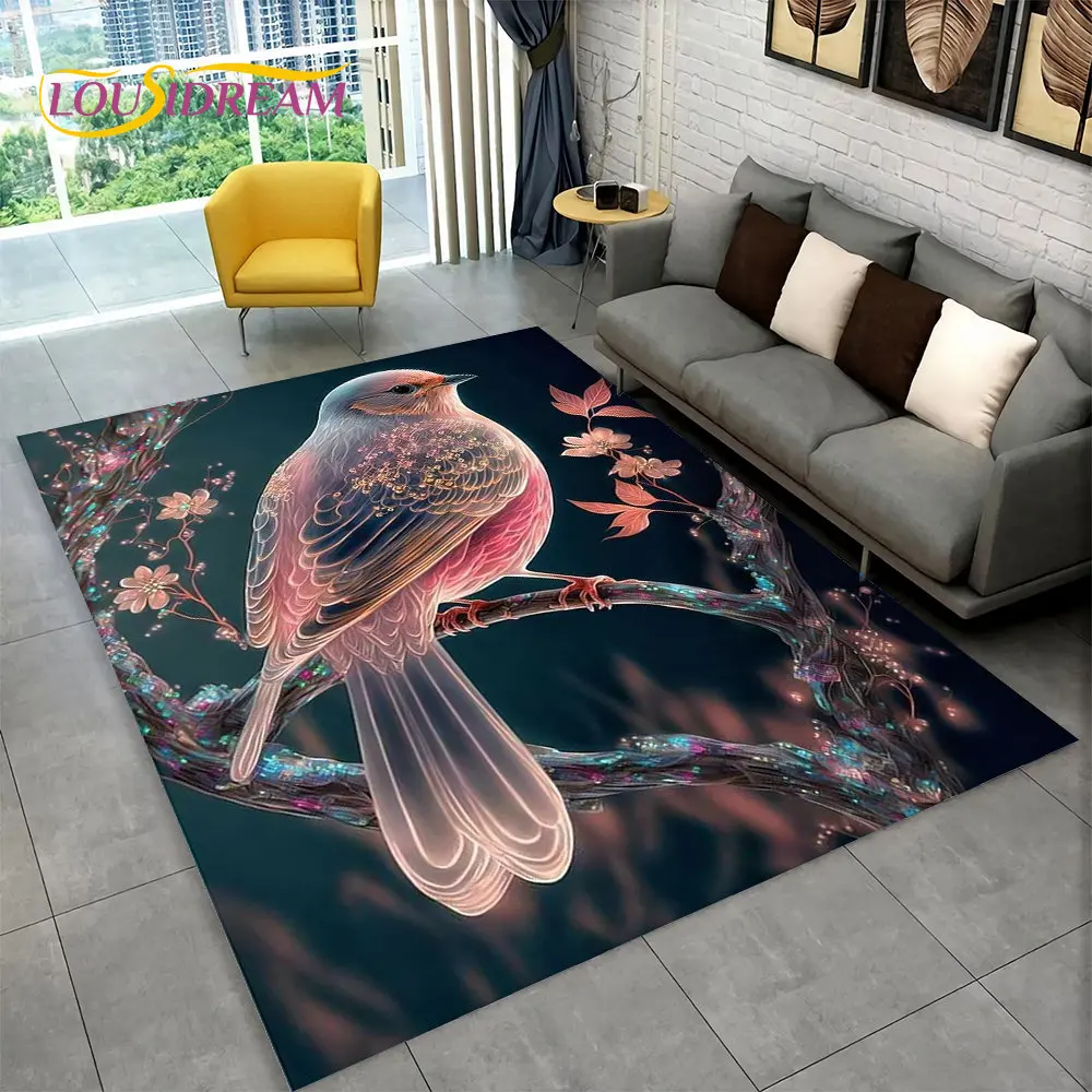 3D Exquisite Bird Flower Animal Area Rug,Carpet Rug for Home Living Room Bedroom Sofa Doormat Kitchen Decor,Non-slip Floor Mat
3D Exquisite Bird Flower Animal Area Rug,Carpet Rug for Home Living Room Bedroom Sofa Doormat Kitchen Decor,Non-slip Floor Mat