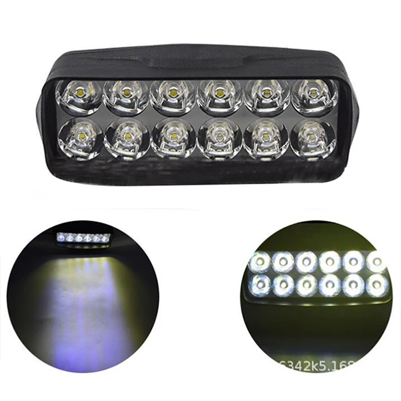1Pc Motorcycle Car Goods Super Bright 8 LED Motorcycle Headlight White Working Spot Light Headlamp Motorbike Fog Lamp Spotlight
1Pc Motorcycle Car Goods Super Bright 8 LED Motorcycle Headlight White Working Spot Light Headlamp Motorbike Fog Lamp Spotlight