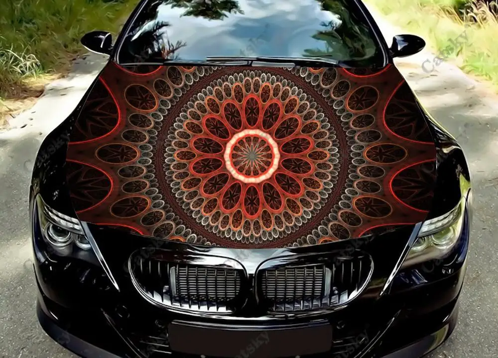 mandala Car Hood Vinyl Stickers Wrap Vinyl Film Engine Cover Decals Sticker on Car Auto Accessories
mandala Car Hood Vinyl Stickers Wrap Vinyl Film Engine Cover Decals Sticker on Car Auto Accessories